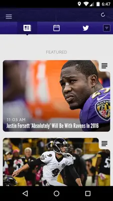 Ravens android App screenshot 4